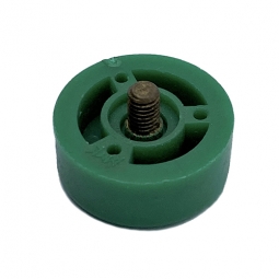 Barudan Large Green Button - Screw-in Type