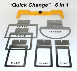 Quick-Change 6 in 1 Set with 6 Windows and Machine Adapter