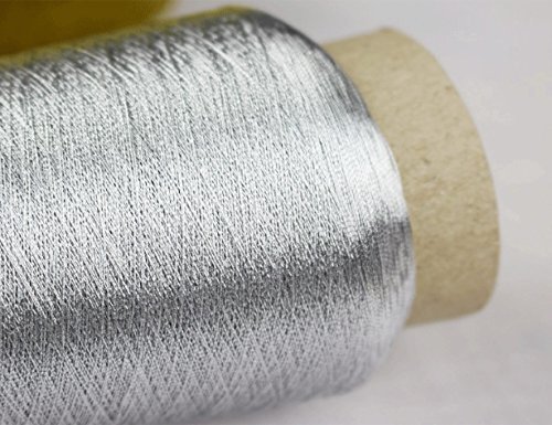 Premium Aluminum Silver Metallic Thread 5000m