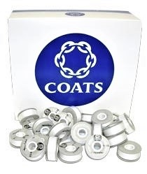 Coats Trusew Style M White Polyester Bobbins