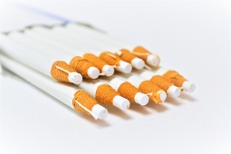 White Marking Pencil with String 1 Dozen